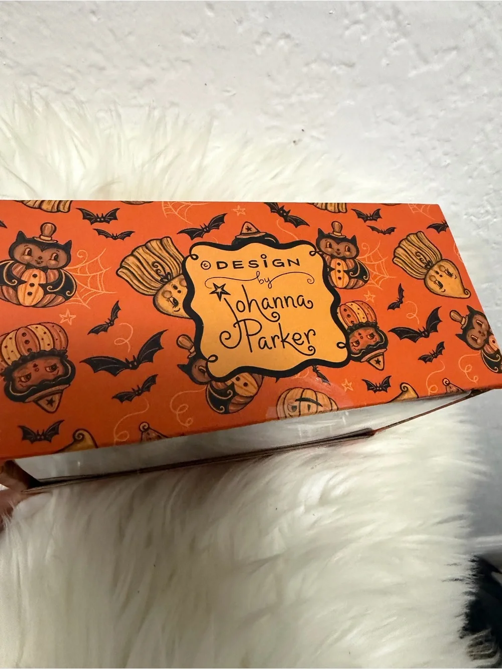 Johanna parker Halloween Mummy Salt & Pepper Shaker Set - Orange